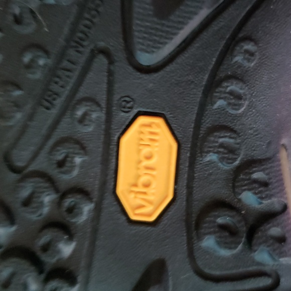 Merrell GORETEX Women's Vibram Hiking Trail Shoes - Gray and Brown NWT - Picture 6 of 9